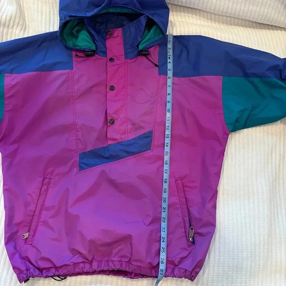 VINTAGE THE NORTH FACE PULLOVER WINDBREAKER JACKET 1990S SIZE MEDIUM MADE IN USA - Picture 14 of 14
